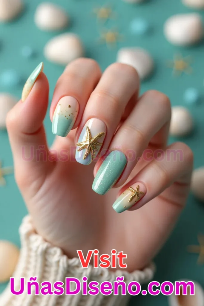 17. Starfish & Shell Accents - Sea Inspired for an Aquatic Look (4).jpeg