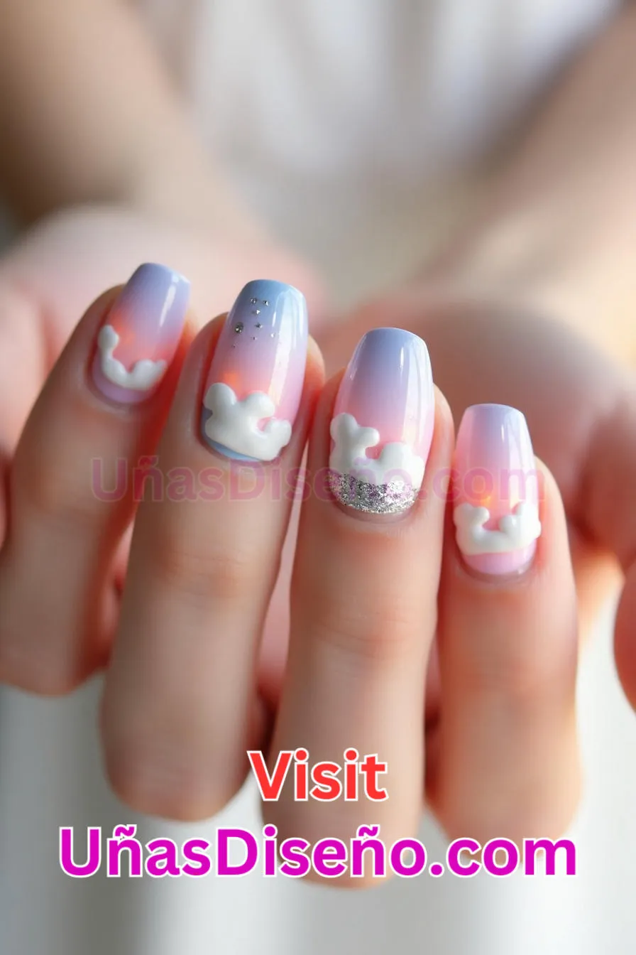 18 Uñas Triple Nube Los 25 Mejores Diseños de Uñas Para Principiantes 1.jpeg