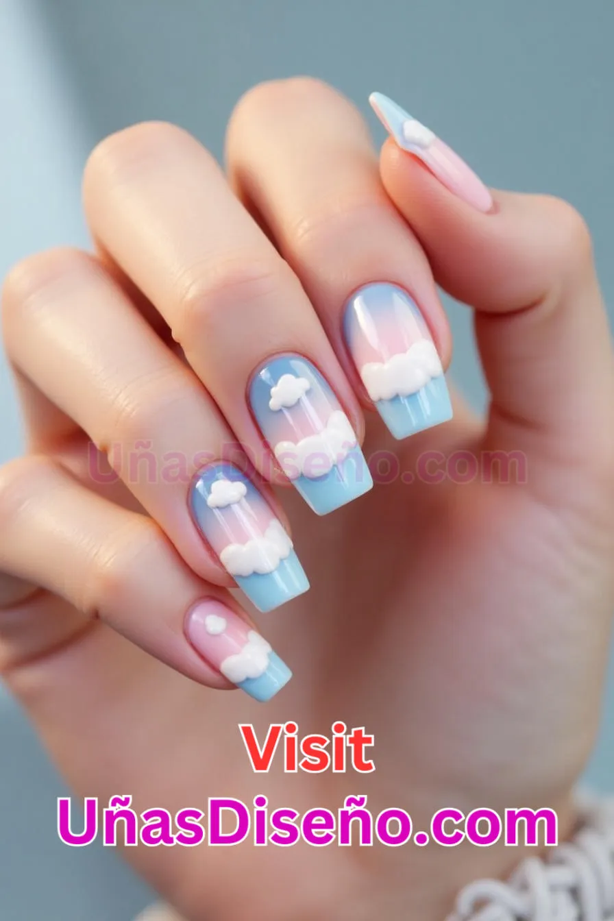 18 Uñas Triple Nube Los 25 Mejores Diseños de Uñas Para Principiantes 2.jpeg