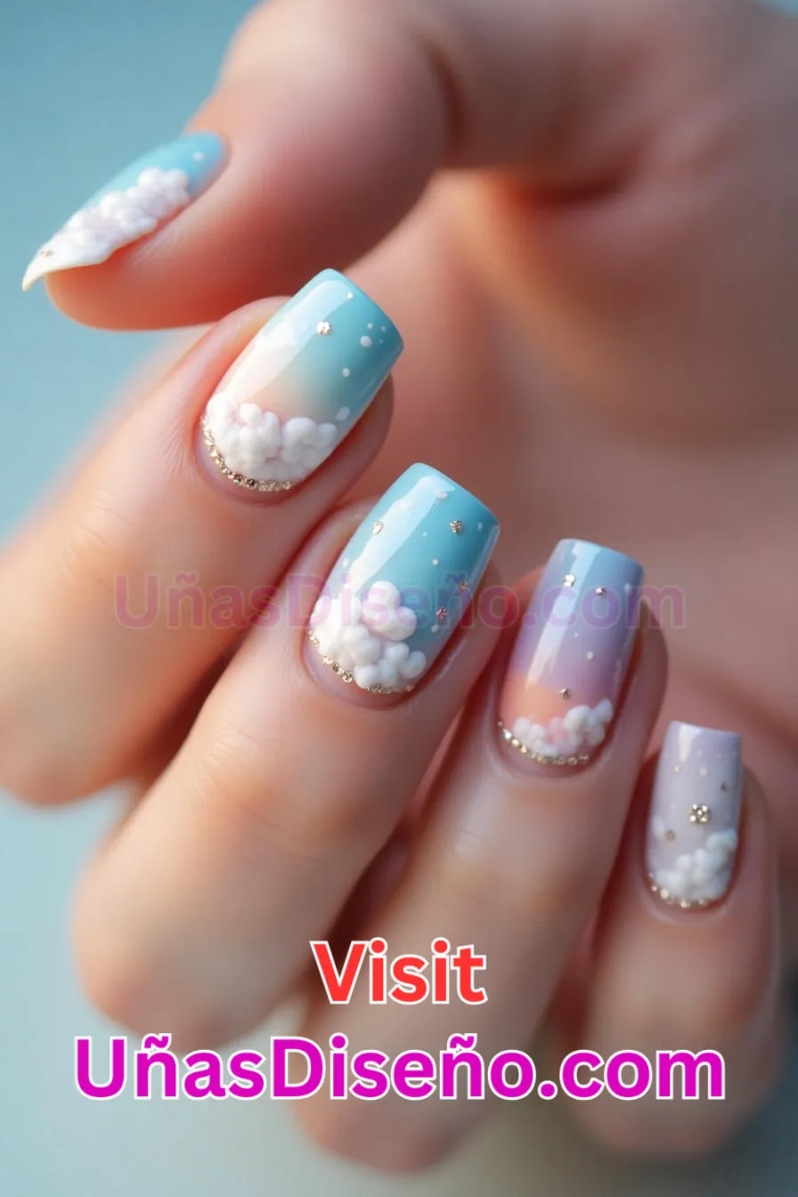 18 Uñas Triple Nube Los 25 Mejores Diseños de Uñas Para Principiantes 3.jpeg