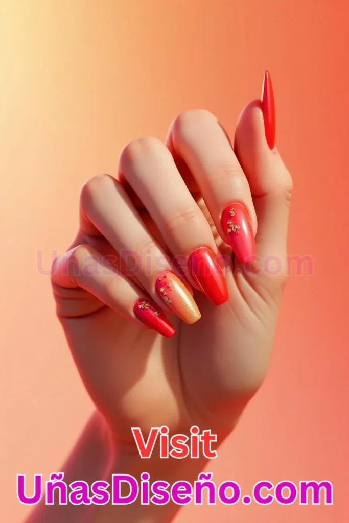 18. Opulento Coral Crush - 25 fascinantes ideas de esmaltes de uñas de gel para un look de salón perfecto (3).jpeg