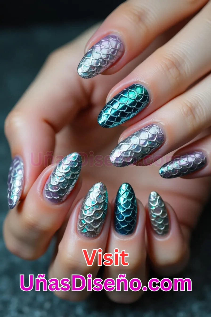 19 Escamas Nail Art Design Los 25 Mejores Diseños de Uñas Para Principiantes 5.jpeg
