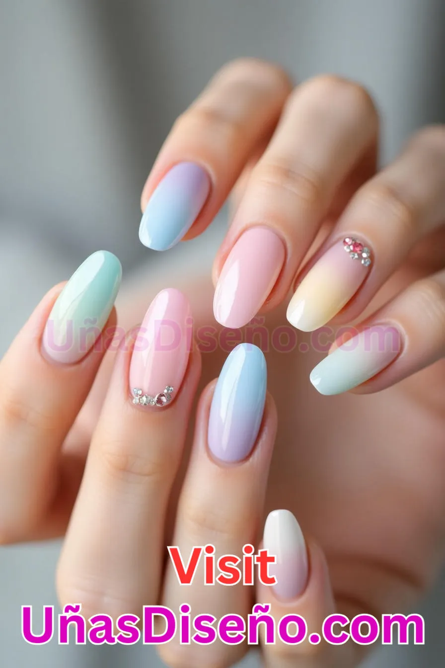 19. Almendra francesa pastel - 20 Uñas de Almendra Elegance Diseños exclusivos para un look sofisticado (5).jpeg