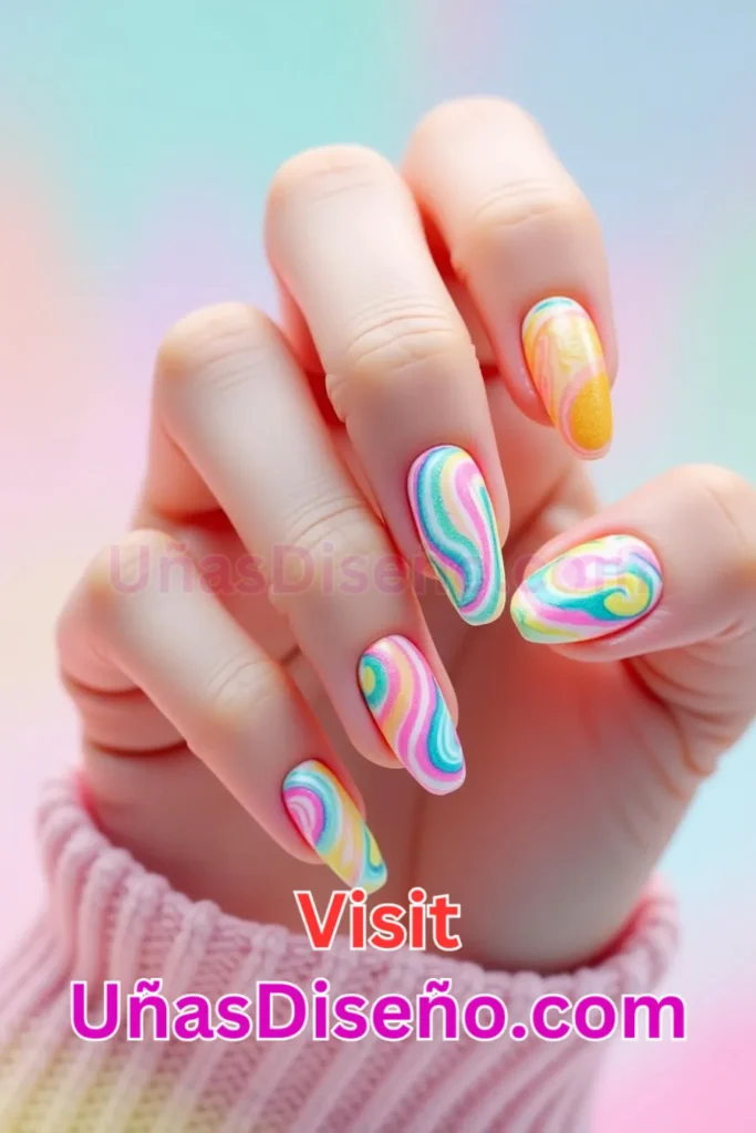 19. Diseño en Gel Remolino de Caramelo - Dale Glamour a tus Uñas La Guía Definitiva para 25 Esmaltes de Gel con Gelly y Gelish (1).jpeg