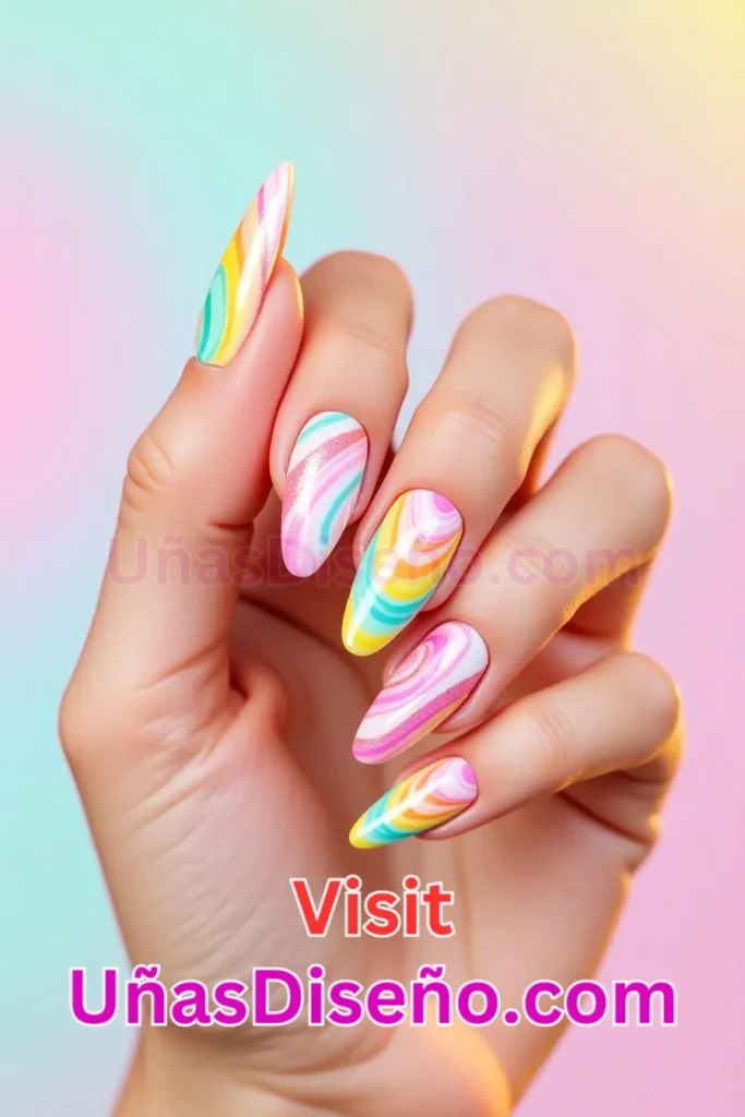 19. Diseño en Gel Remolino de Caramelo - Dale Glamour a tus Uñas La Guía Definitiva para 25 Esmaltes de Gel con Gelly y Gelish (2).jpeg