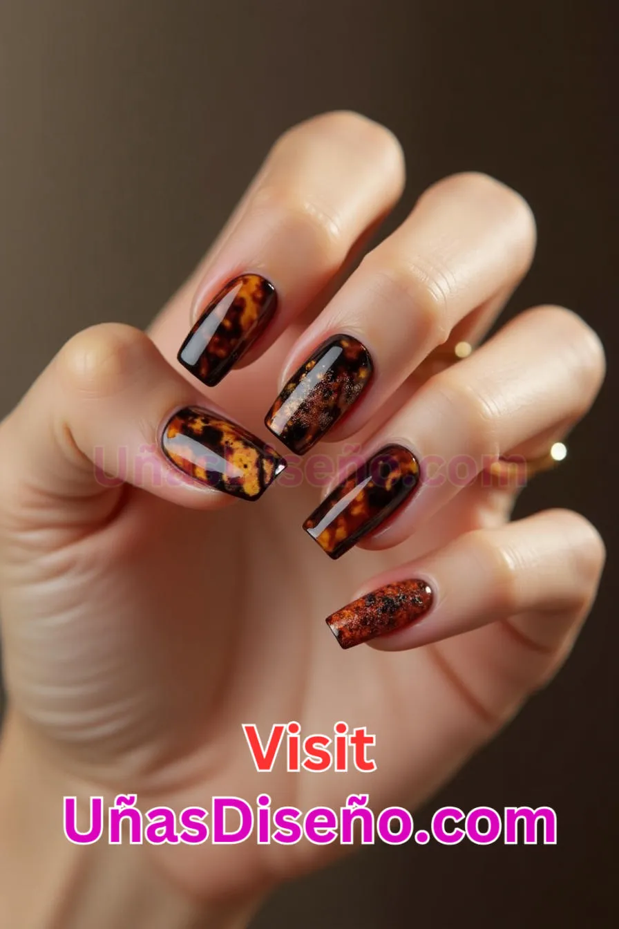 2 Diseños de uñas con set de carey mejores diseños de uñas acrílicas para una manicura elegante y duradera 5.jpeg