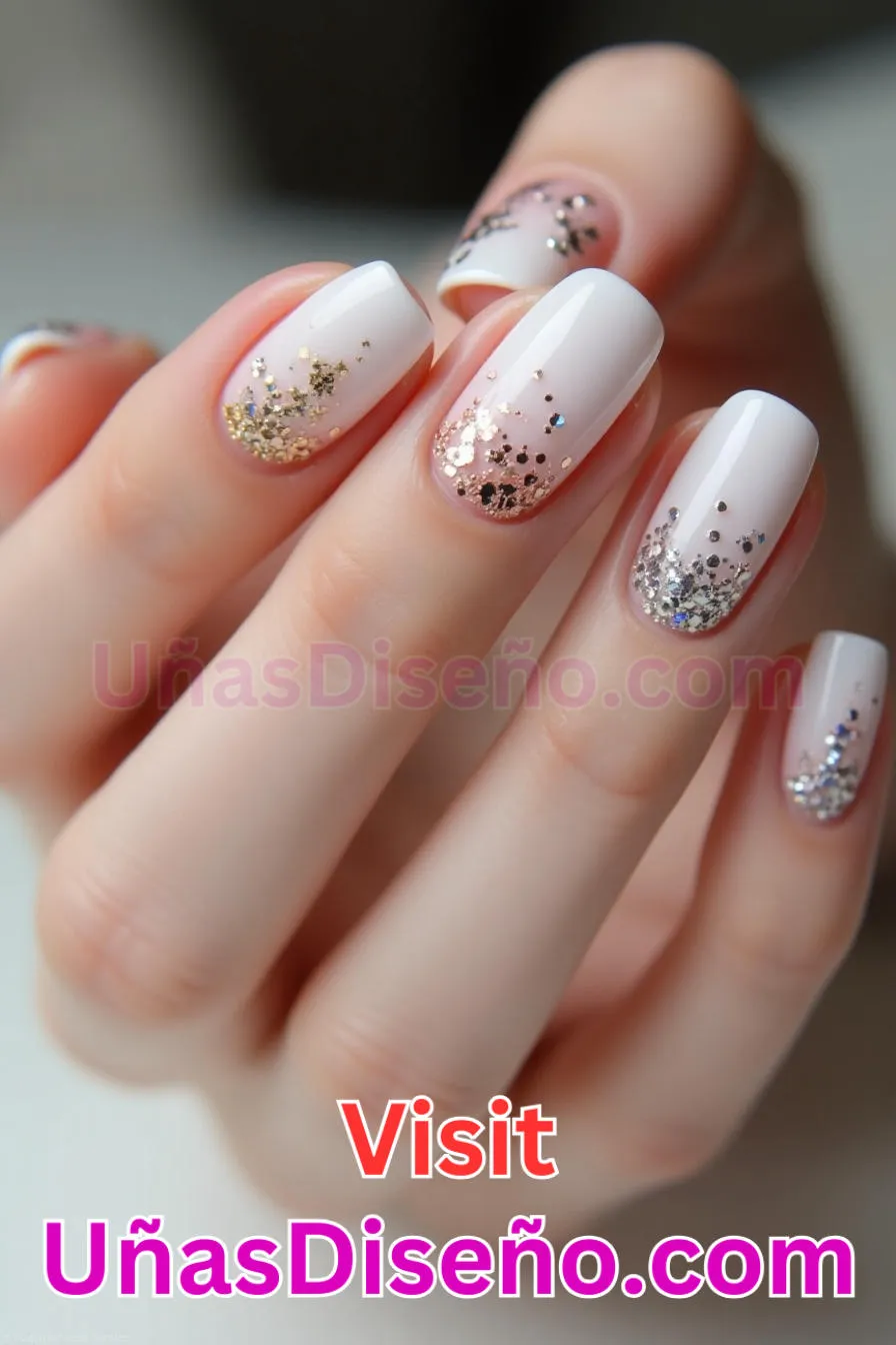 2. Brillo en las esquinas - Los 20 mejores diseños de uñas con purpurina para lucir un look deslumbrante (11).jpeg