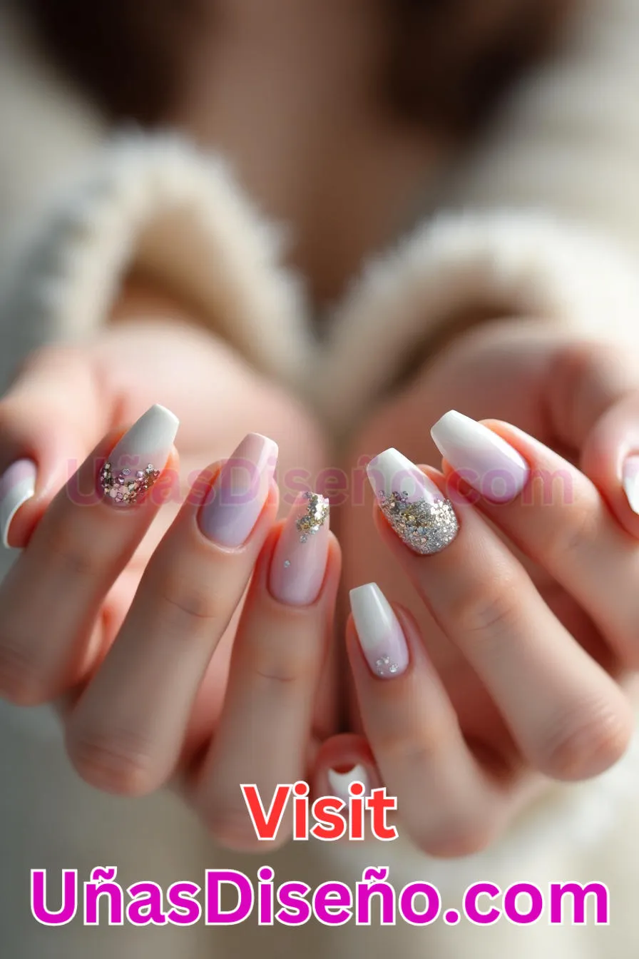 2. Brillo en las esquinas - Los 20 mejores diseños de uñas con purpurina para lucir un look deslumbrante (5).jpeg