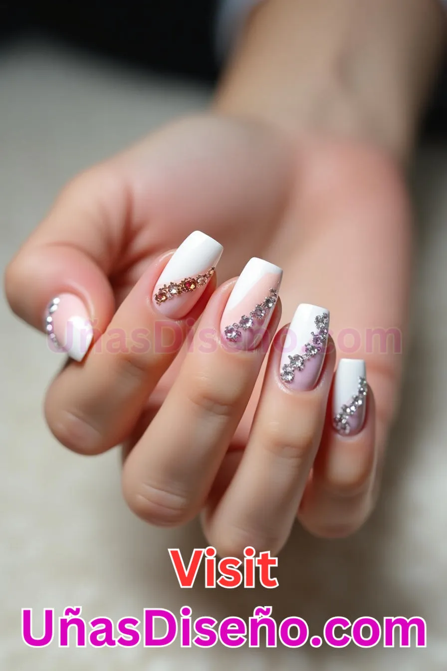 2. Brillo en las esquinas - Los 20 mejores diseños de uñas con purpurina para lucir un look deslumbrante (8).jpeg