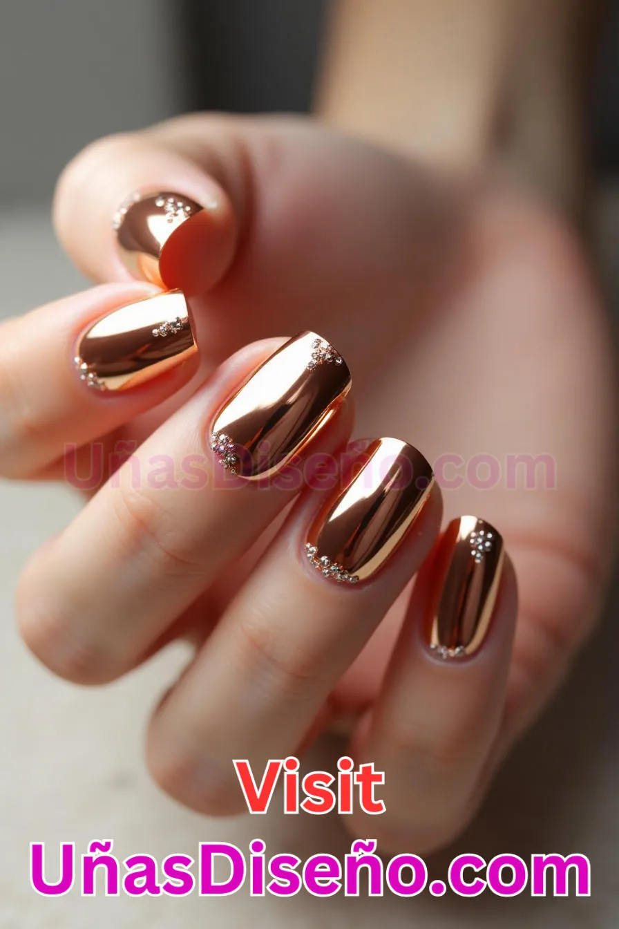 2. Uñas Espejo Oro Rosa - Diseño de uñas espejo La guía definitiva para conseguir un aspecto brillante y reflectante (2).jpeg