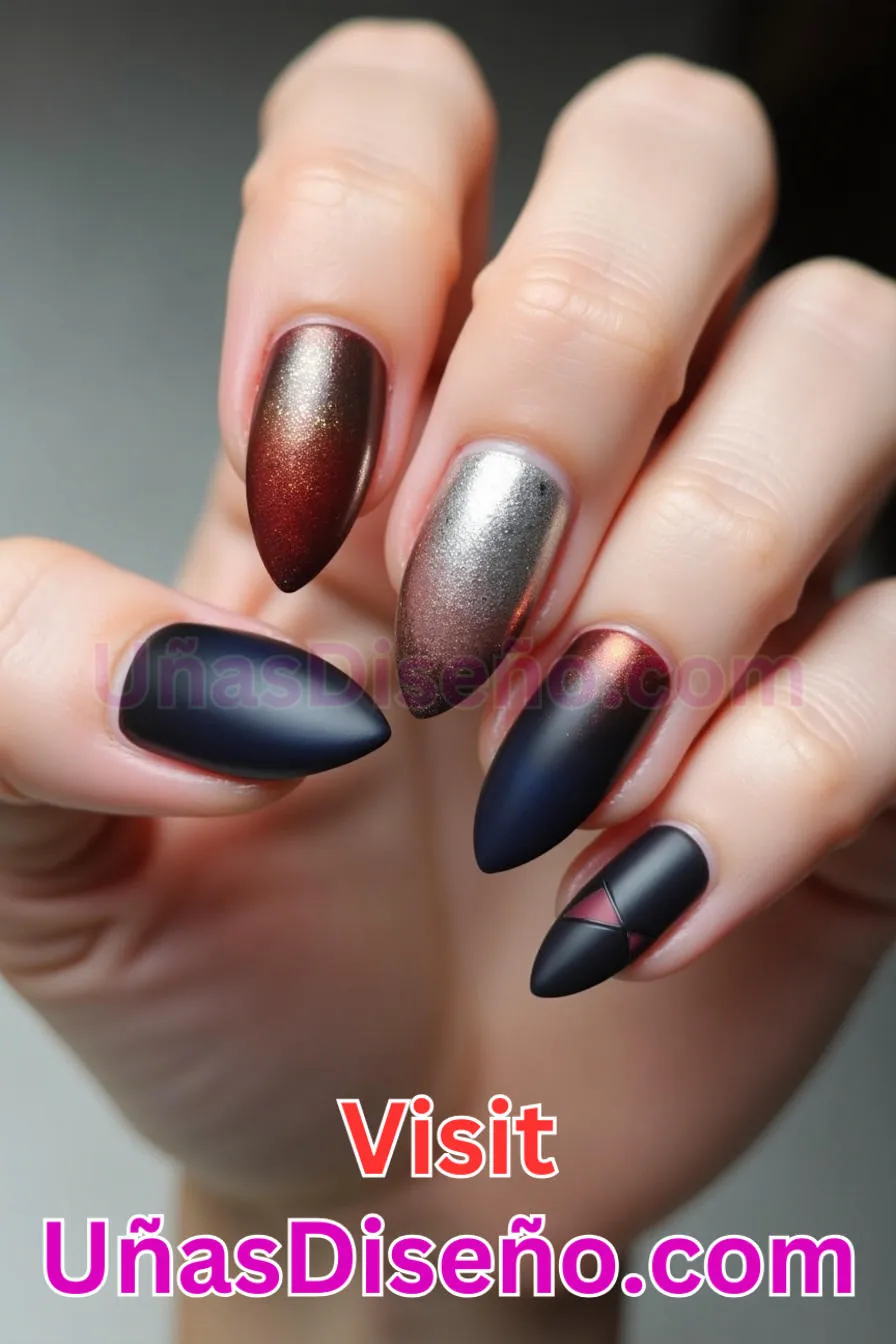 2. Urban Ombre Chic - Tendencias 2025 30 Estilos de Uñas Almendra que Marcan la Diferencia (8).jpeg