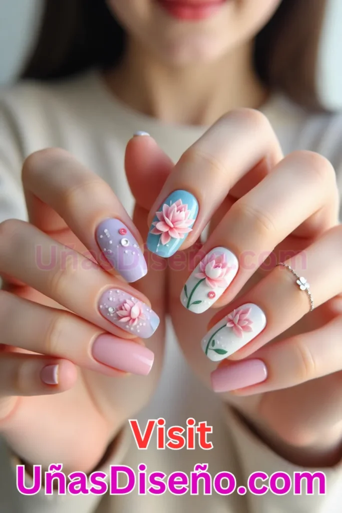 20. Diseños de uñas con estampado floral y motivos de loto (1).jpeg