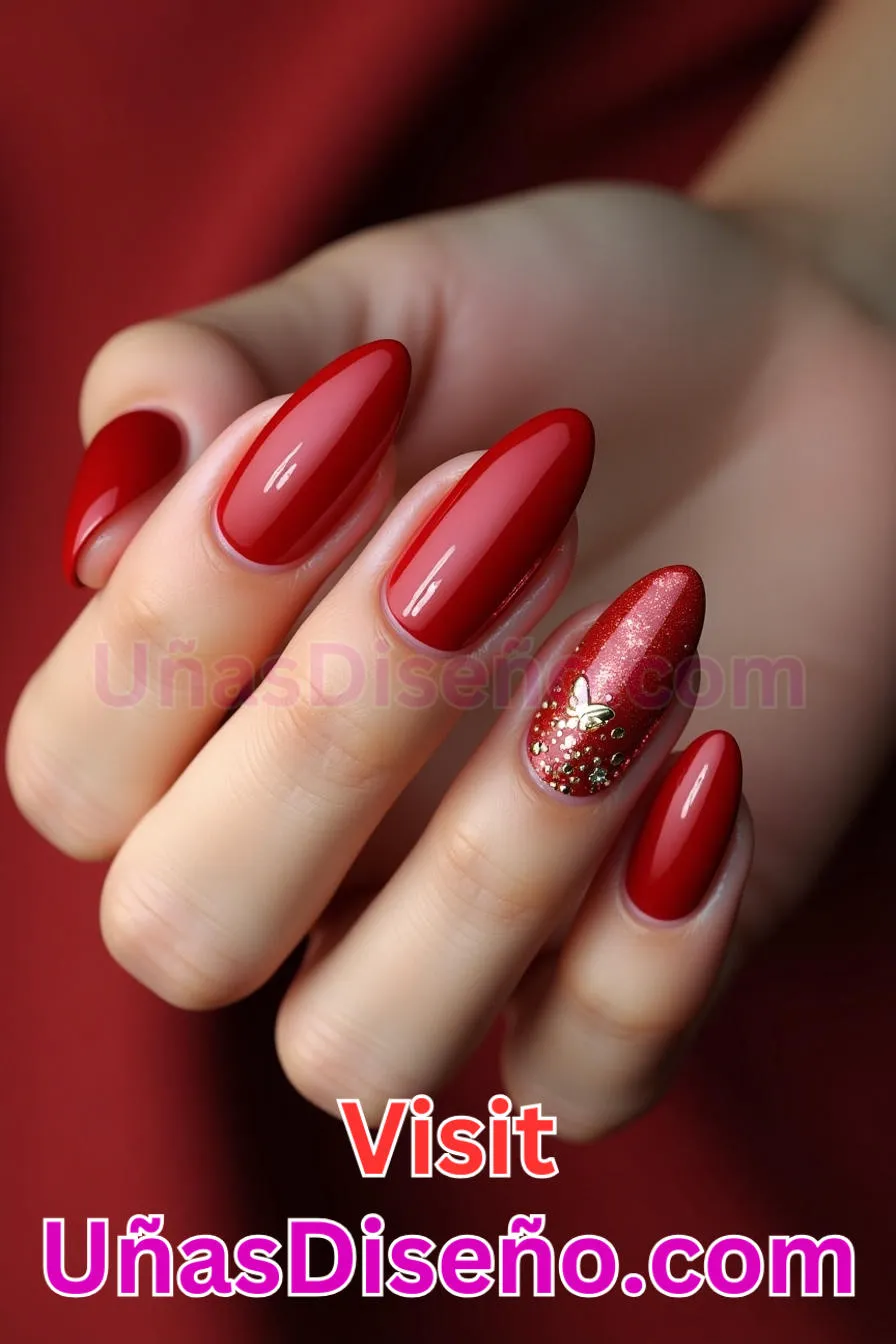 20. Opulento rojo almendra - 20 Uñas de Almendra Elegance Diseños exclusivos para un look sofisticado (2).jpeg