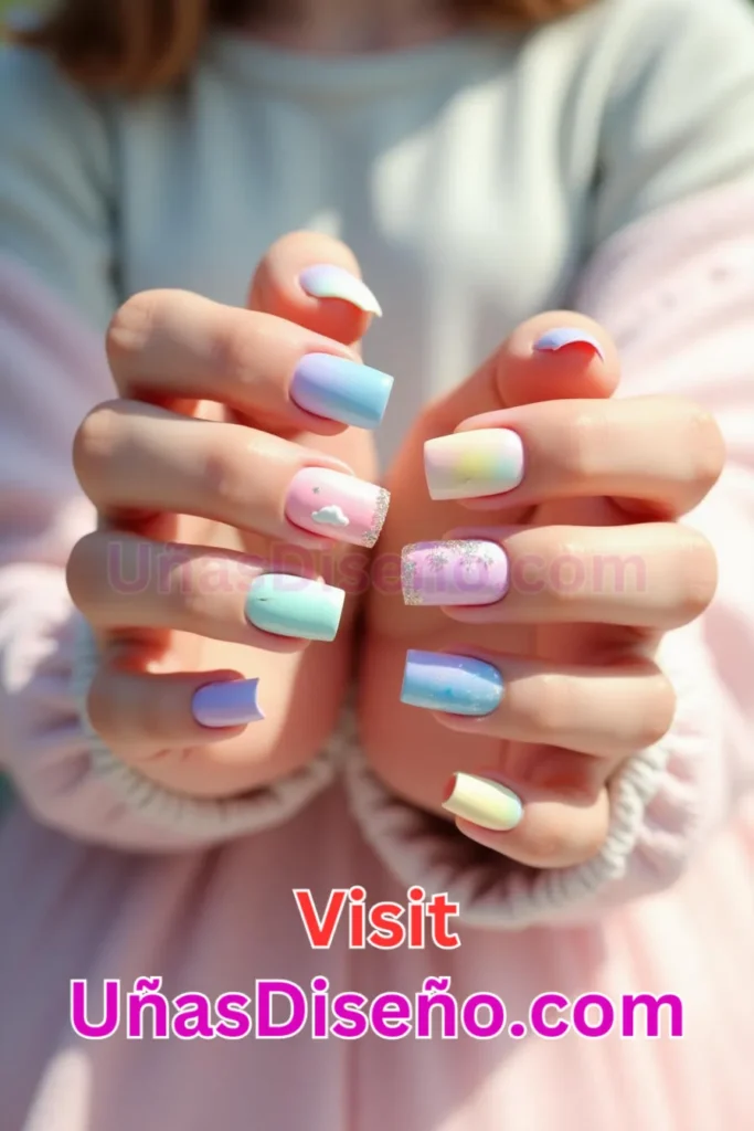 20. Sueño pastel - 25 diseños de uñas semipermanentes únicos para un estilo duradero y sofisticado (2).jpeg