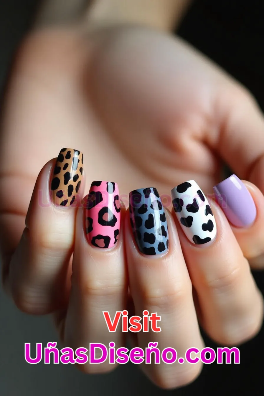 21 Diseño de uñas con estampado de leopardo Los 25 Mejores Diseños de Uñas Para Principiantes 1.jpeg