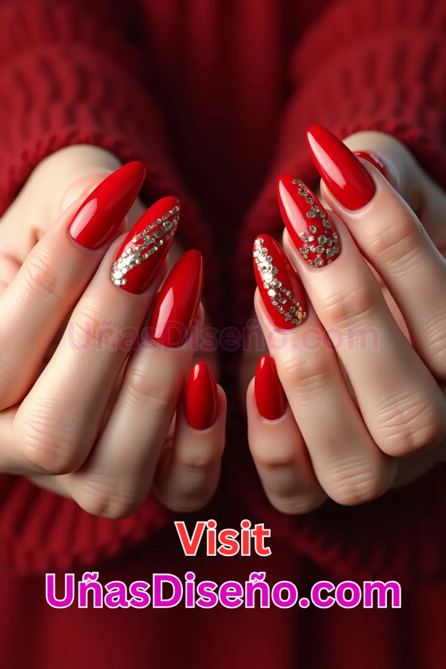 21 Diseños de uñas acrílicas rojo rubí mejores diseños de uñas acrílicas para una manicura elegante y duradera 4.jpeg