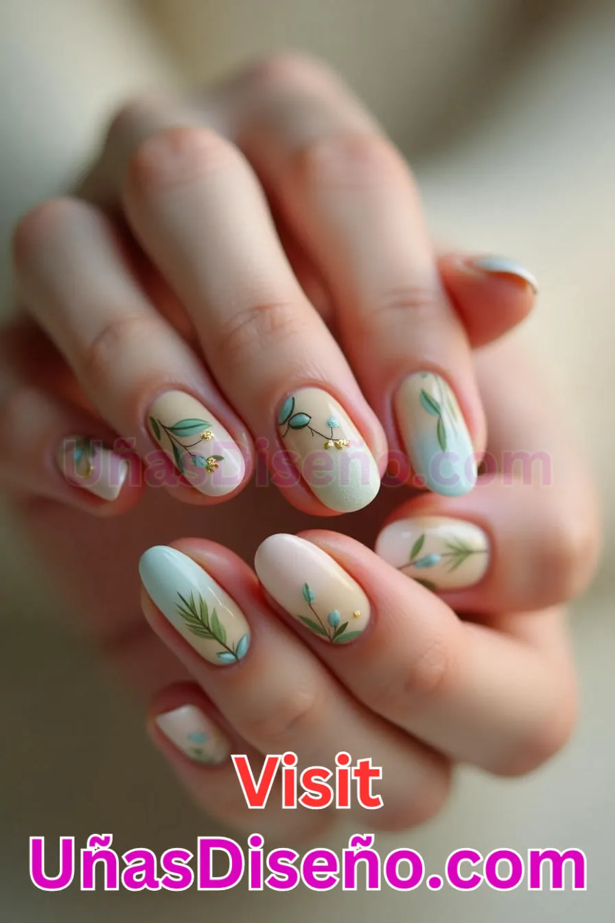 21. Aspecto natural respetuoso con el medio ambiente - Cómo Elegir el Diseño Perfecto para Uñas Almendra 21 Ideas Exclusivas para Brillar (1).jpeg