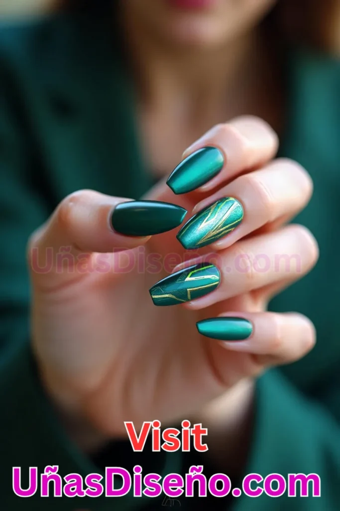 21. Energía Eléctrica Teal - Mejora tu manicura 25 esmaltes de gel y gelatina elegantes y duraderos (2).jpeg