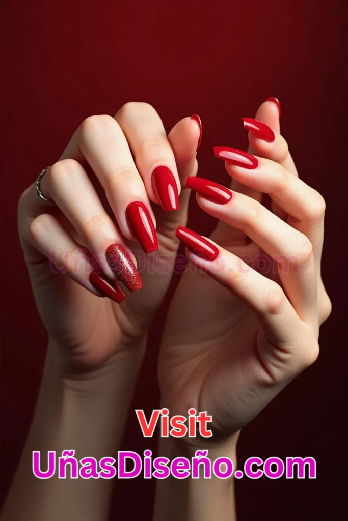 22. Uñas de Gel Rojo Clásico - Dale Glamour a tus Uñas La Guía Definitiva para 25 Esmaltes de Gel con Gelly y Gelish (2).jpeg