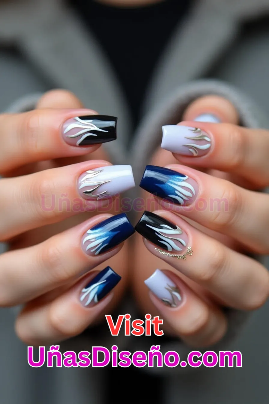 23 Diseños de uñas acrílicas de llama blanca mejores diseños de uñas acrílicas para una manicura elegante y duradera 8.jpeg