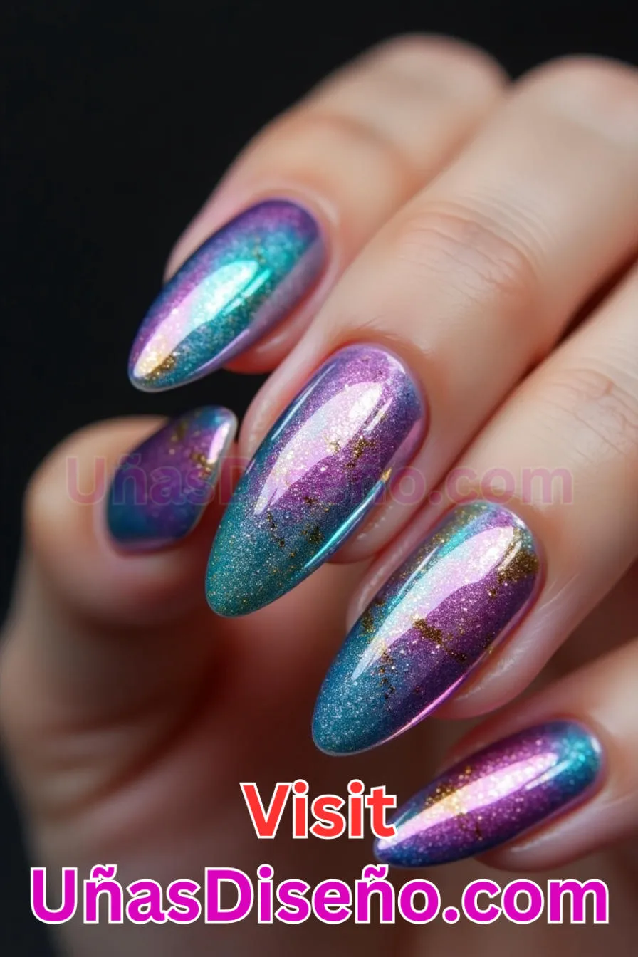 23. Futurista Cromada Almendra - Reinventa tu Manicura 25 Diseños de Uñas Almendra Impresionantes para (4).jpeg