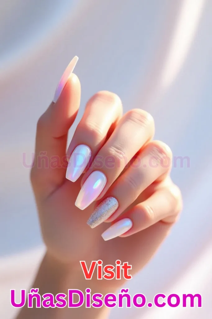 23. Maravilla opalescente - 25 fascinantes ideas de esmaltes de uñas de gel para un look de salón perfecto (1).jpeg