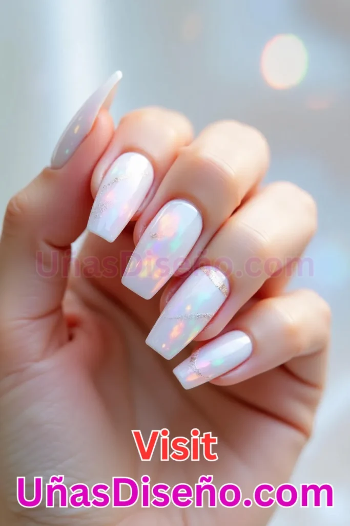 23. Maravilla opalescente - 25 fascinantes ideas de esmaltes de uñas de gel para un look de salón perfecto (5).jpeg