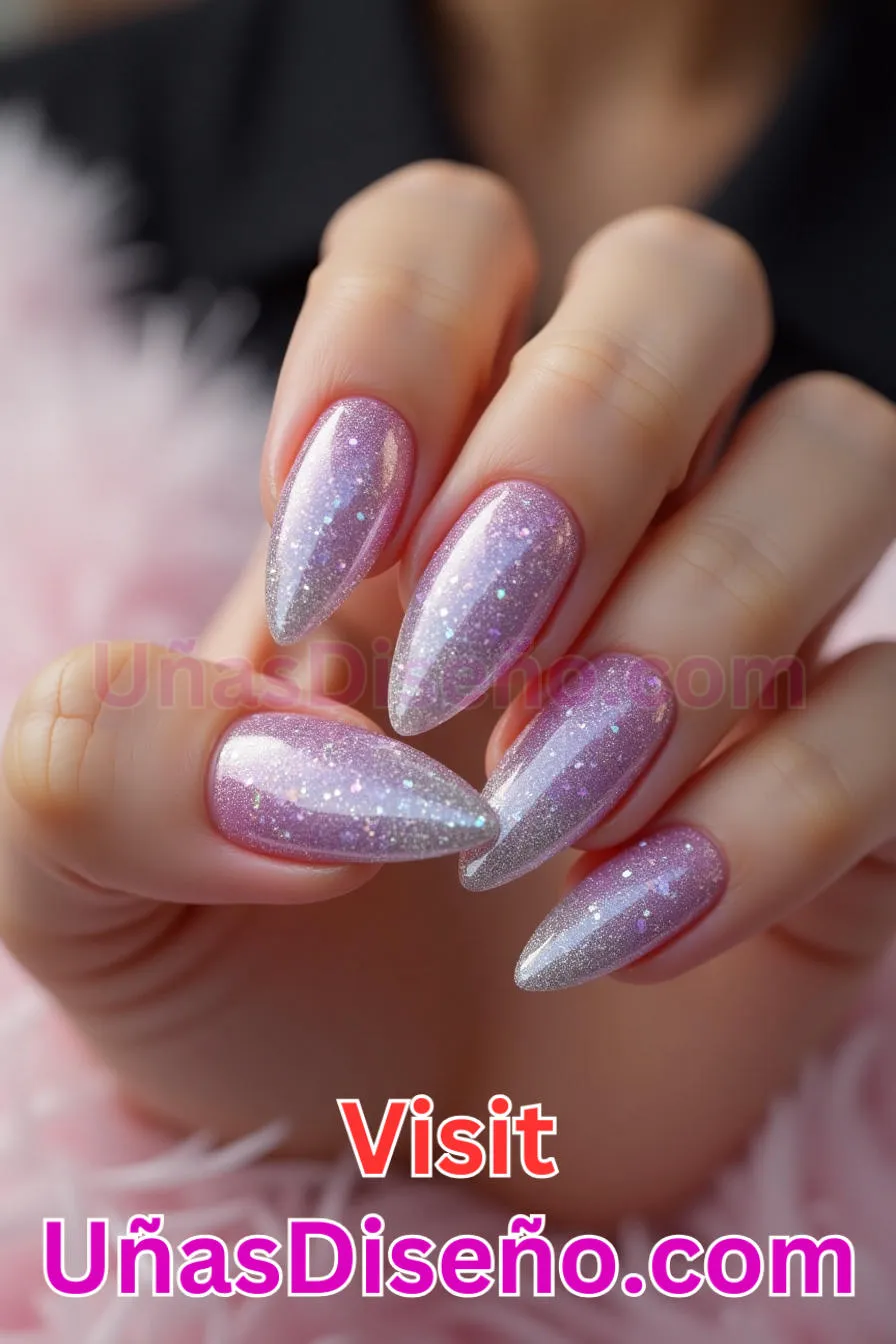 24. Glam Glitter Gradient - Tendencias 2025 30 Estilos de Uñas Almendra que Marcan la Diferencia (4).jpeg
