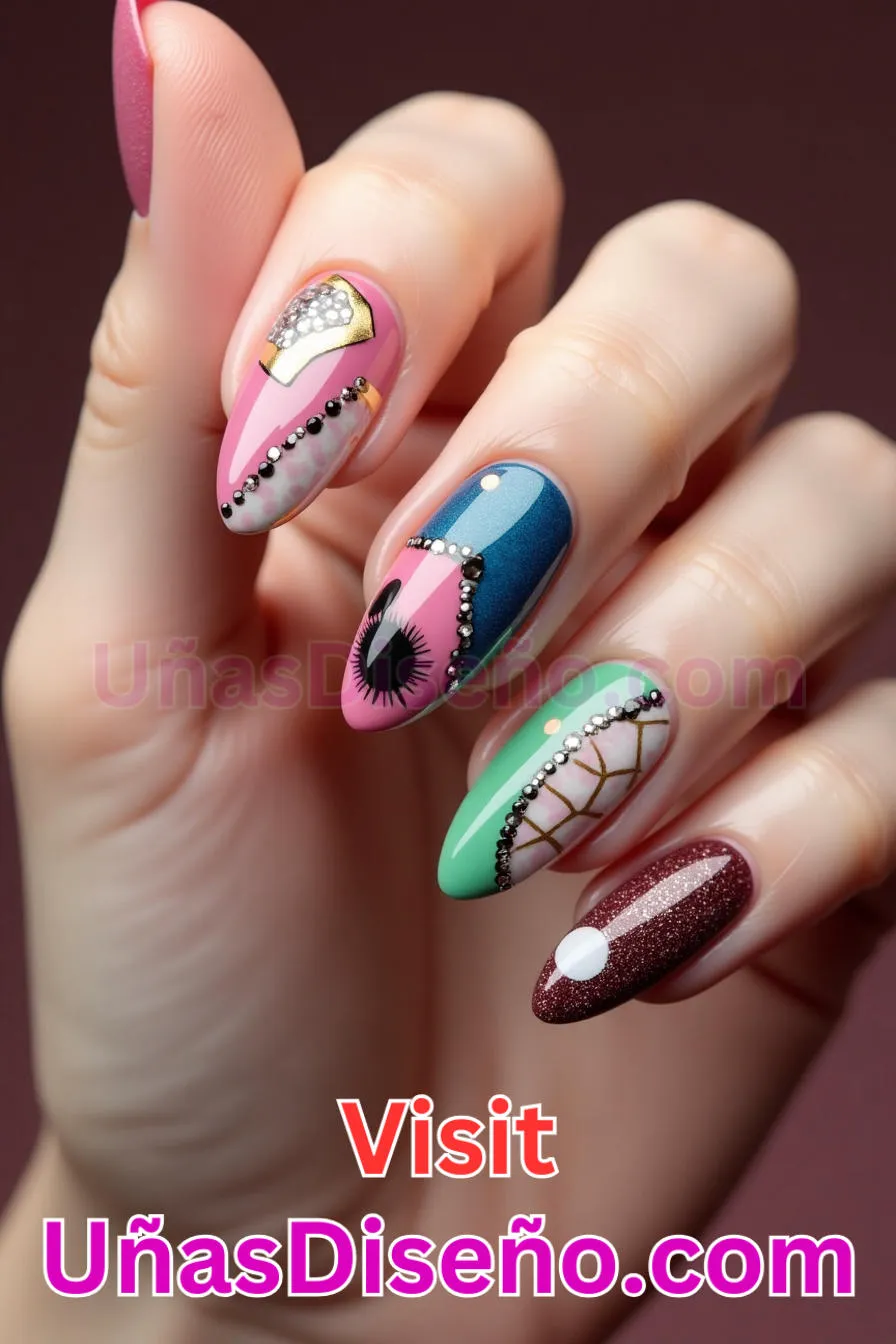 25. Eclectic Mix Almendra - Reinventa tu Manicura 25 Diseños de Uñas Almendra Impresionantes para (1).jpeg