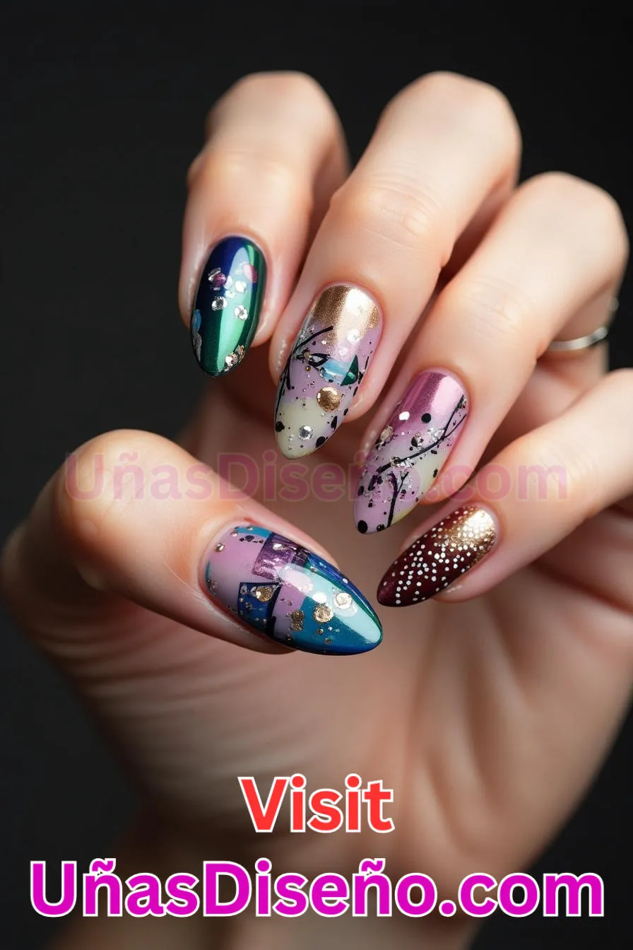 25. Eclectic Mix Almendra - Reinventa tu Manicura 25 Diseños de Uñas Almendra Impresionantes para (2).jpeg