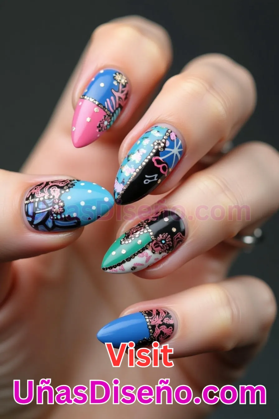 25. Eclectic Mix Almendra - Reinventa tu Manicura 25 Diseños de Uñas Almendra Impresionantes para (3).jpeg