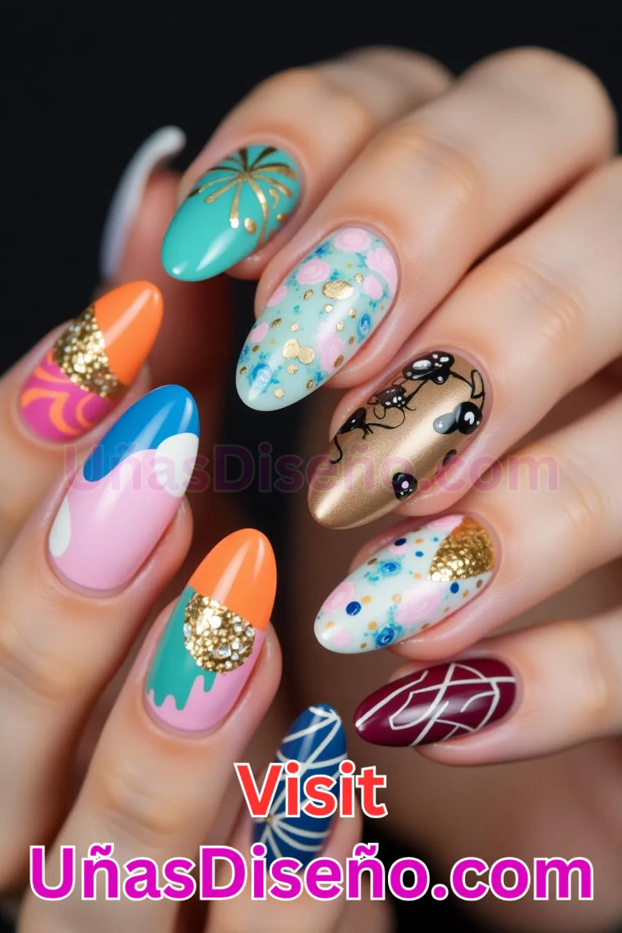 25. Eclectic Mix Almendra - Reinventa tu Manicura 25 Diseños de Uñas Almendra Impresionantes para (4).jpeg