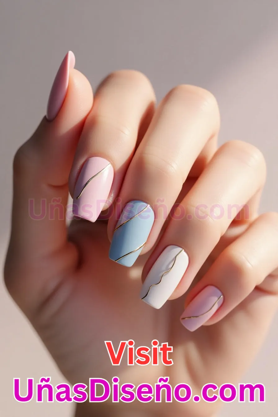 25. Líneas minimalistas - Brilla como nunca 25 diseños de esmaltes de gel, gelish y gel para uñas que tienes que probar (2).jpeg