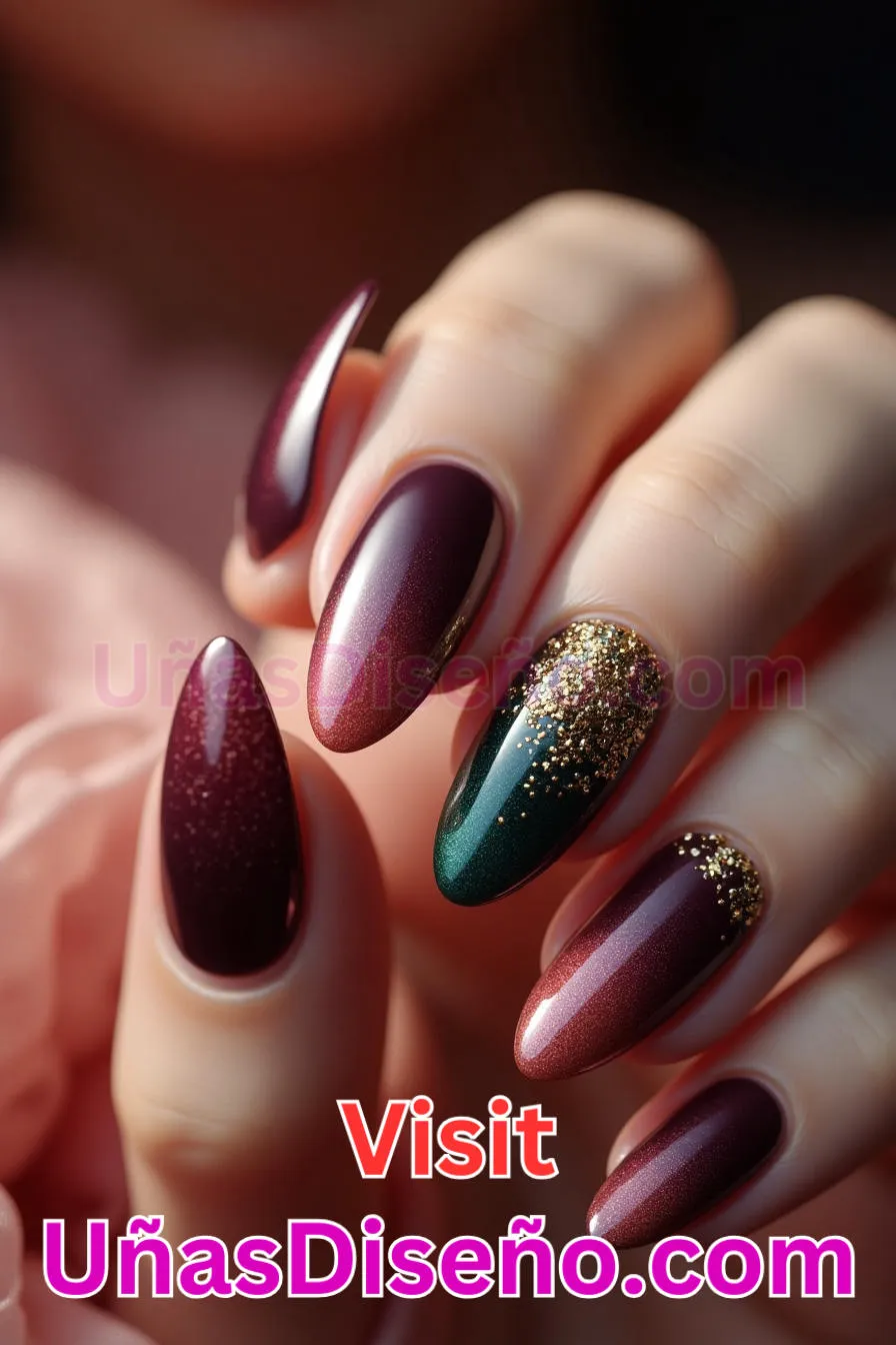 25. Opulent Ombre Luxe - Tendencias 2025 30 Estilos de Uñas Almendra que Marcan la Diferencia (5).jpeg