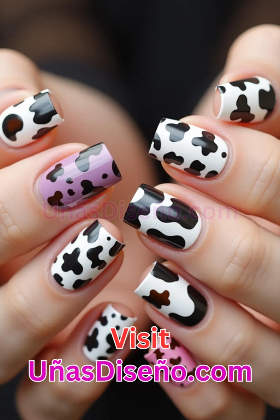 3 Diseños de uñas con estampado de vaca mejores diseños de uñas acrílicas para una manicura elegante y duradera 5.jpeg