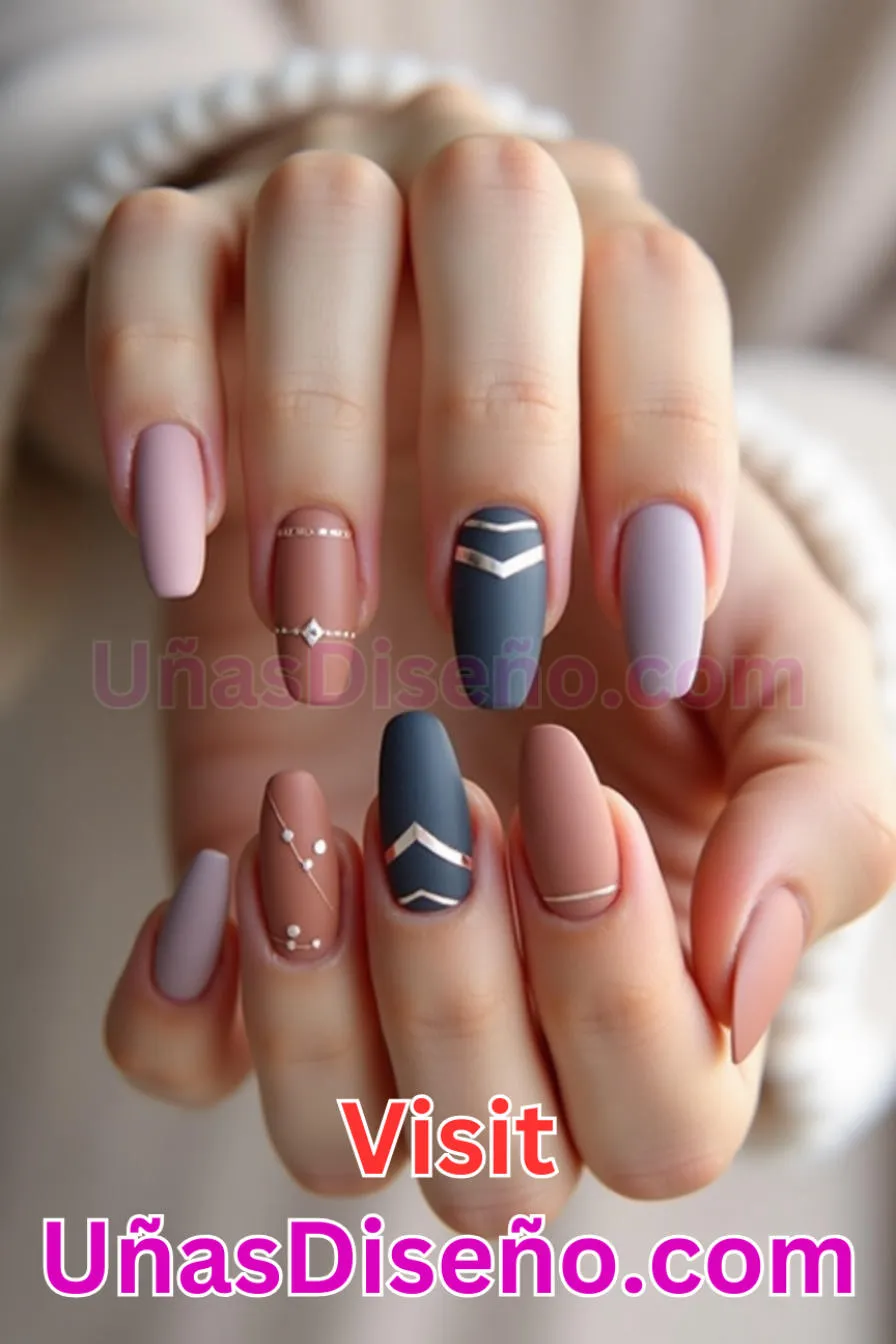 3. Acabado mate minimalista - Cómo Elegir el Diseño Perfecto para Uñas Almendra 21 Ideas Exclusivas para Brillar (10).jpeg