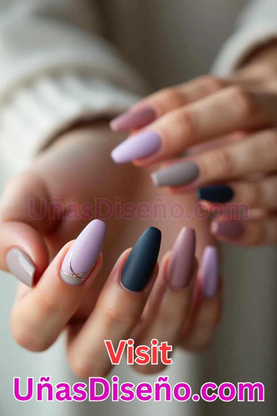 3. Acabado mate minimalista - Cómo Elegir el Diseño Perfecto para Uñas Almendra 21 Ideas Exclusivas para Brillar (5).jpeg