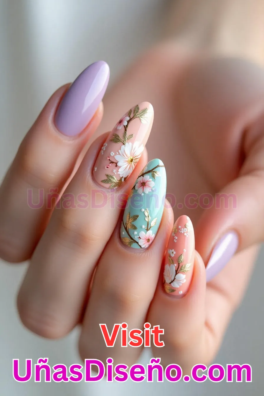 3. Almendra Fantasía Floral - Reinventa tu Manicura 25 Diseños de Uñas Almendra Impresionantes para (4).jpeg