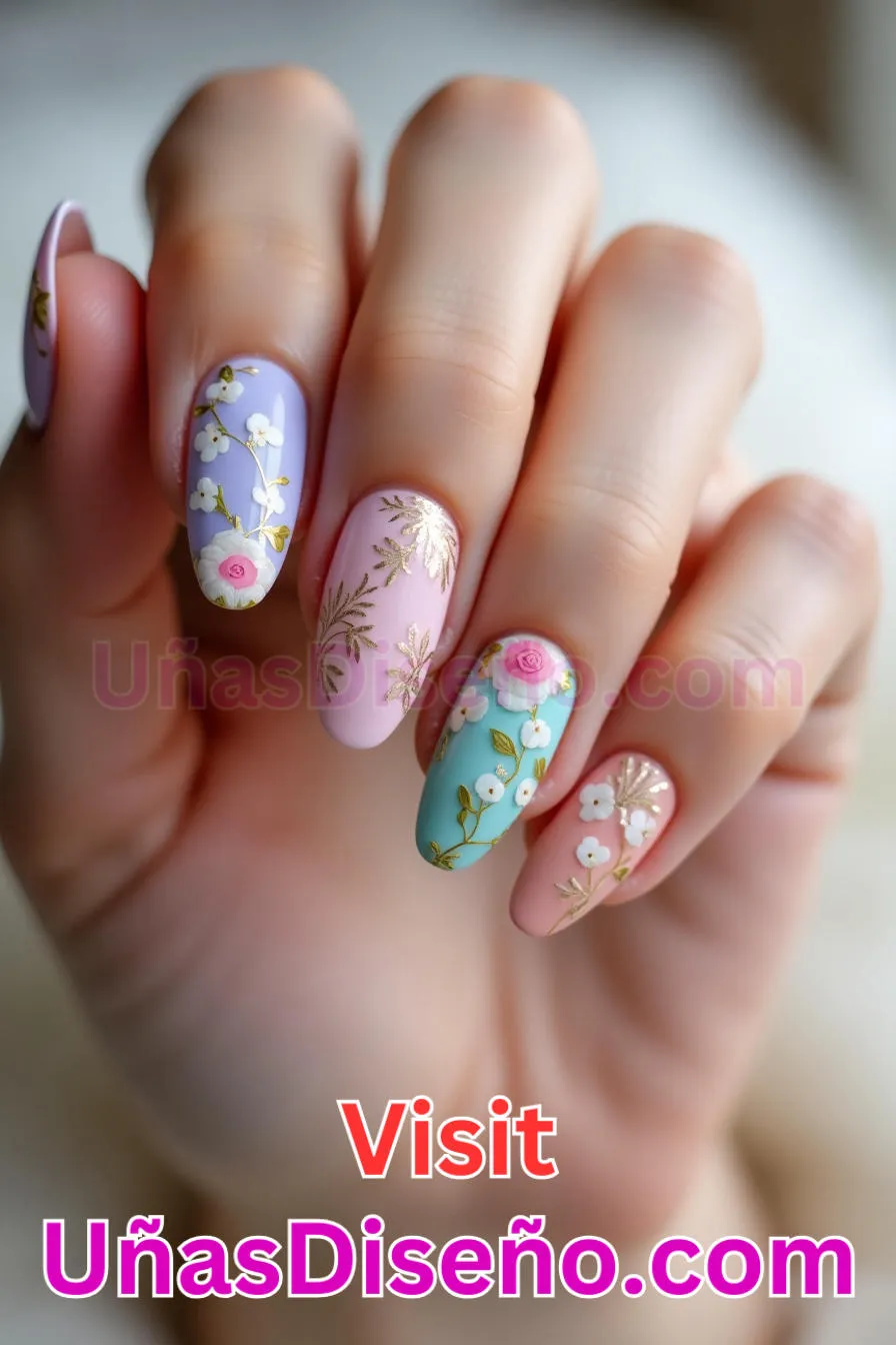 3. Almendra Fantasía Floral - Reinventa tu Manicura 25 Diseños de Uñas Almendra Impresionantes para (5).jpeg