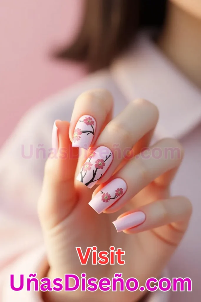 3. Diseños de uñas con estampado floral de cerezos en rosa suave (3).jpeg