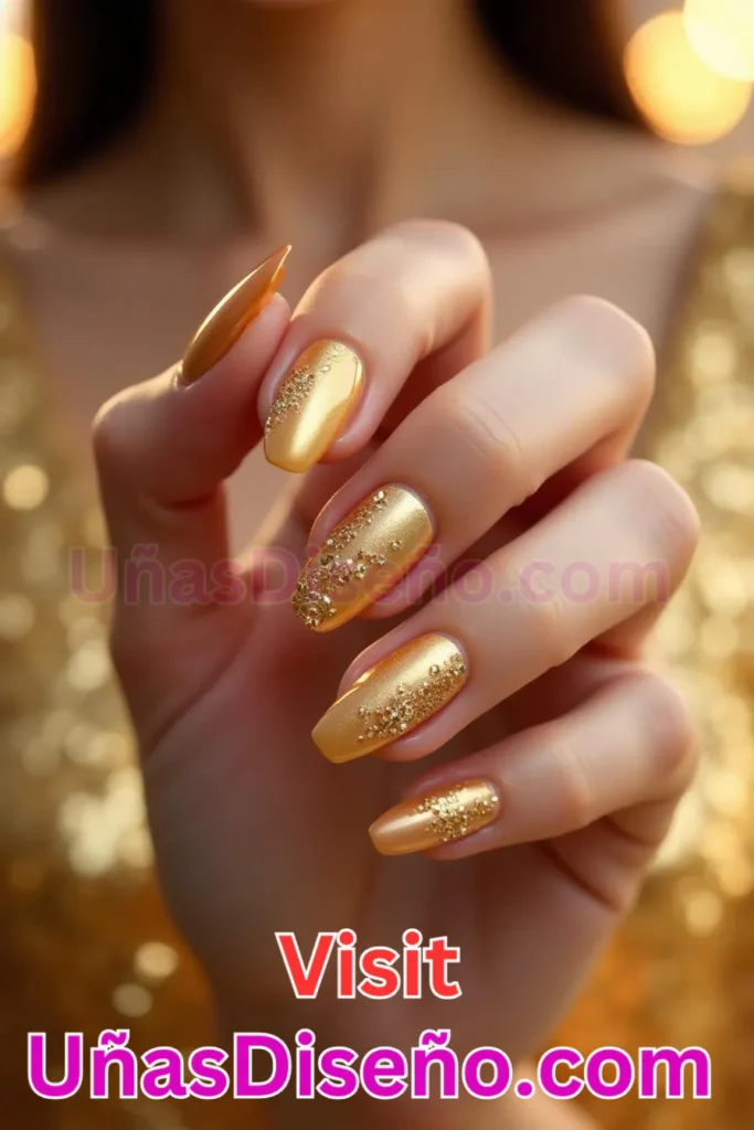 3. Glamour dorado brillante - Mejora tu manicura 25 esmaltes de gel y gelatina elegantes y duraderos (5).jpeg