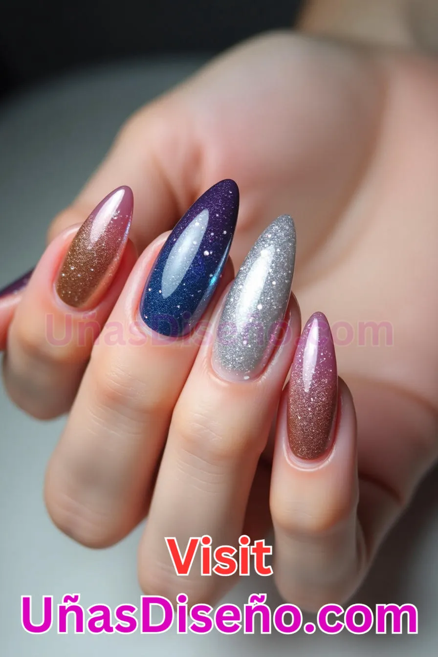 3. Glitter Gradiente Almendra - 20 Uñas de Almendra Elegance Diseños exclusivos para un look sofisticado (9).jpeg