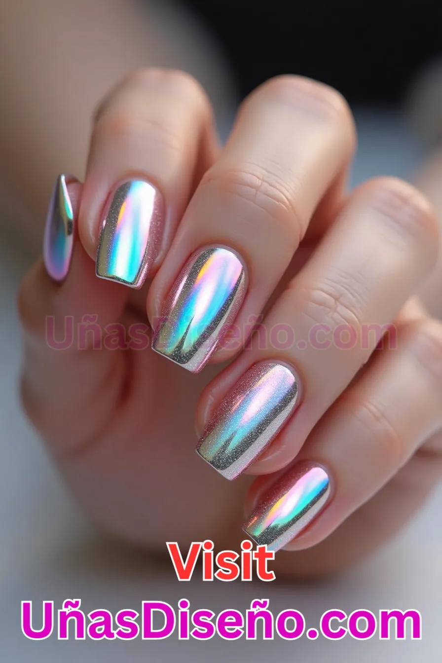 3. Uñas espejo holográficas - Diseño de uñas espejo La guía definitiva para conseguir un aspecto brillante y reflectante (1).jpeg