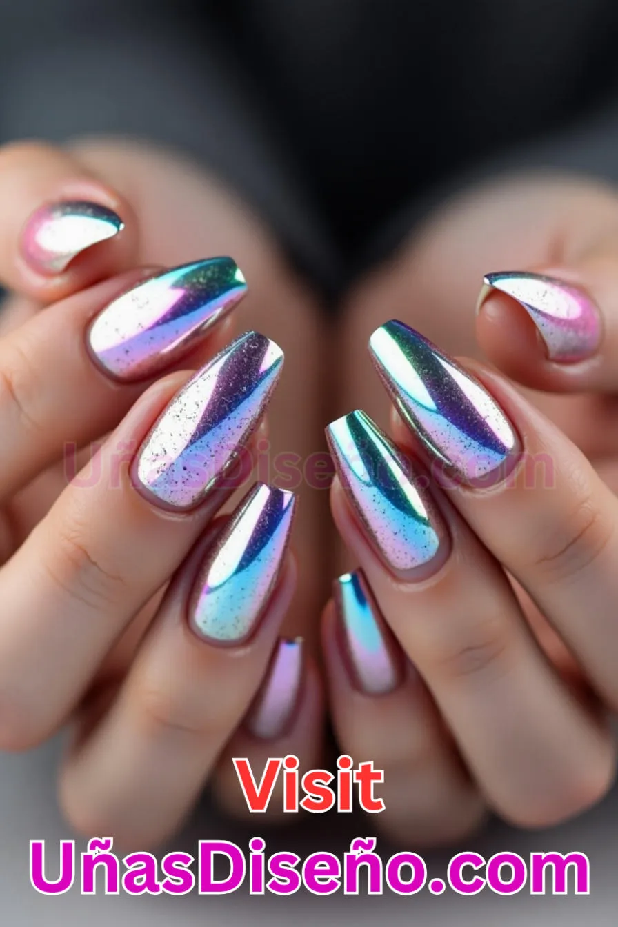 3. Uñas espejo holográficas - Diseño de uñas espejo La guía definitiva para conseguir un aspecto brillante y reflectante (2).jpeg