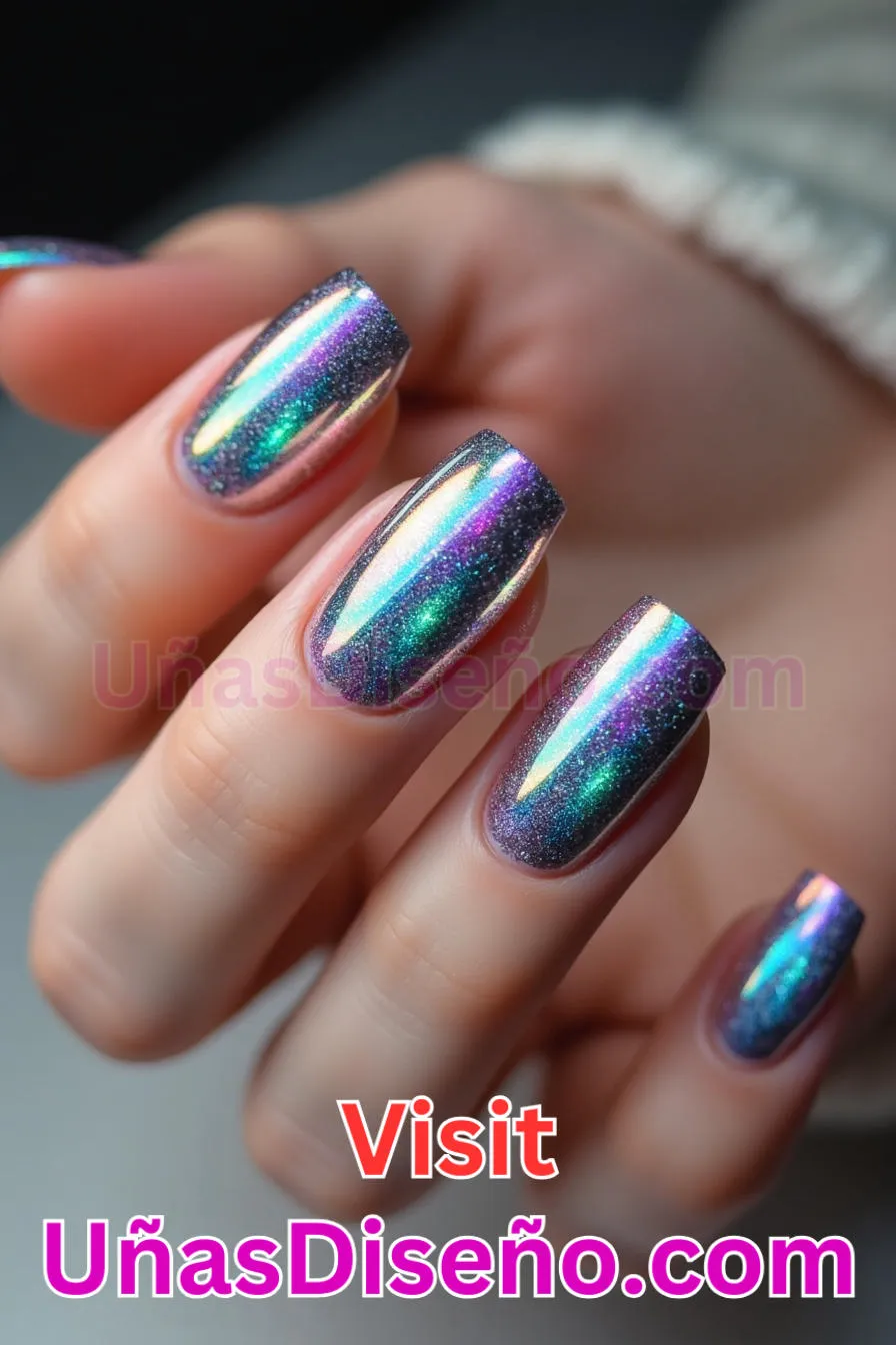 3. Uñas espejo holográficas - Diseño de uñas espejo La guía definitiva para conseguir un aspecto brillante y reflectante (8).jpeg