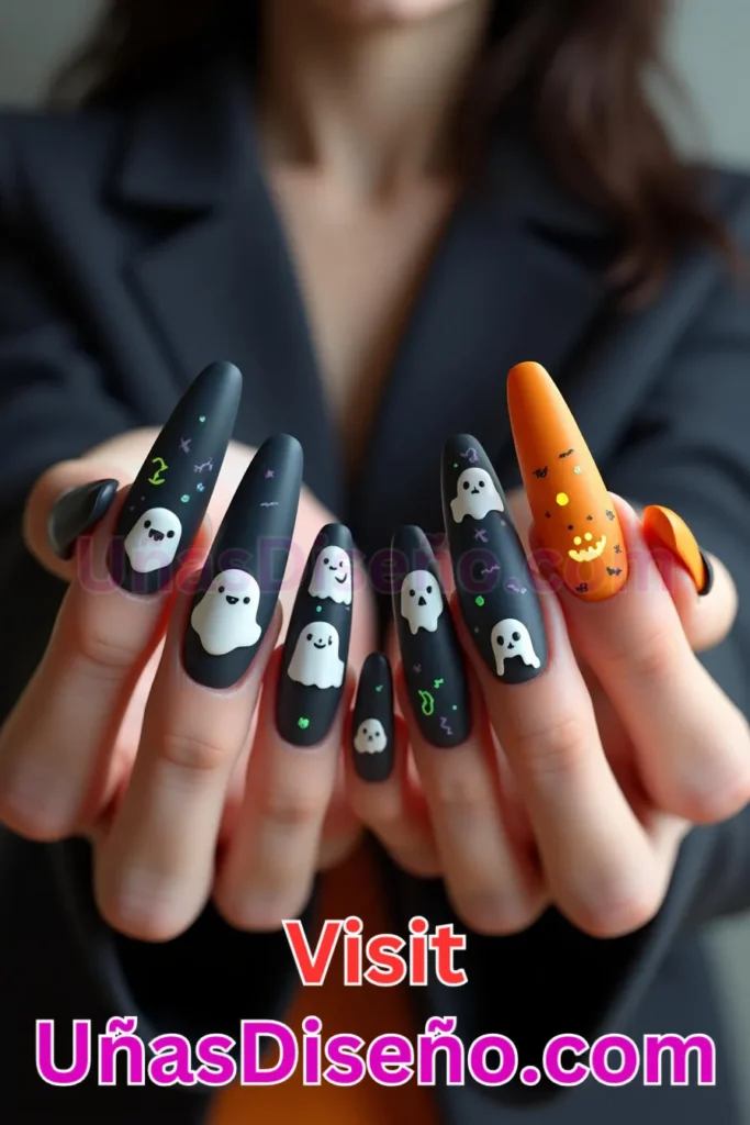 4. Fantasmas Divertidos en Fondo Mate - Los 10 diseños de uñas de Halloween más de moda en la Ciudad de México (1).jpeg