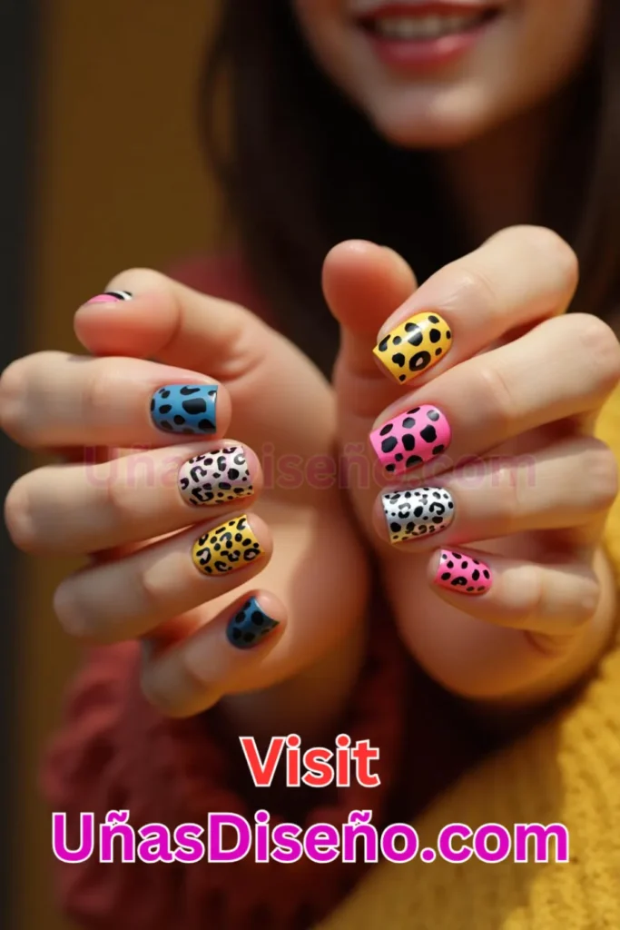 4. Guepardo Diseños de uñas - 51 Diseños de uñas con estampado animal para combinar a la perfección con tus vestidos (2).jpeg