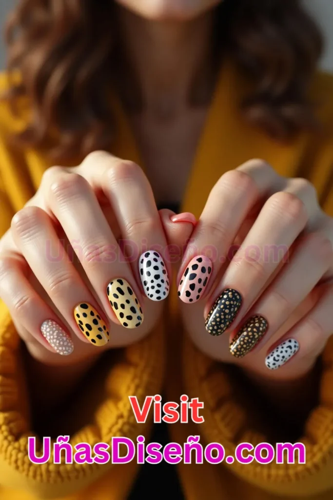 4. Guepardo Diseños de uñas - 51 Diseños de uñas con estampado animal para combinar a la perfección con tus vestidos (4).jpeg