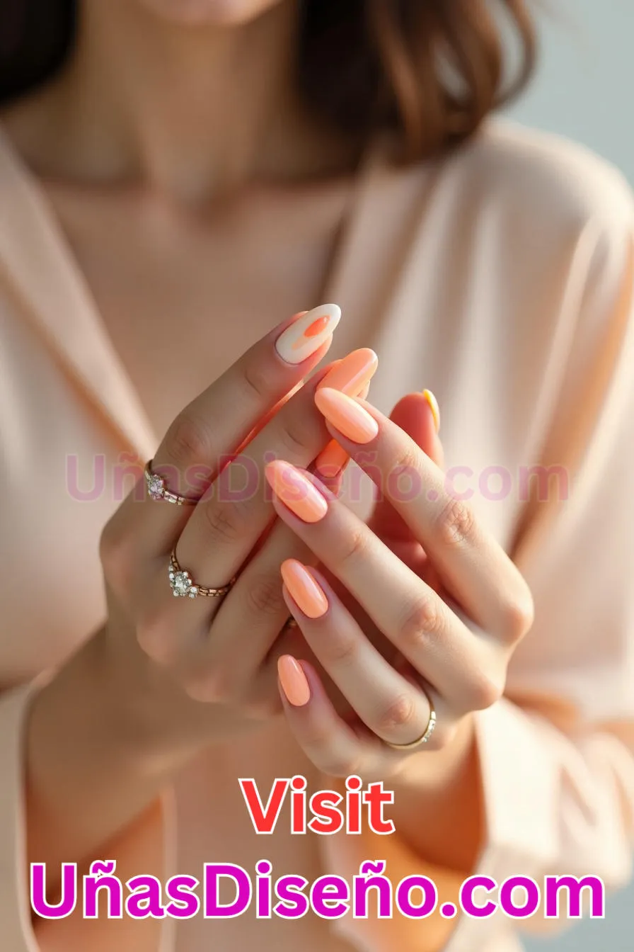 4. Manicura Francesa Inversa Melocotón (10)