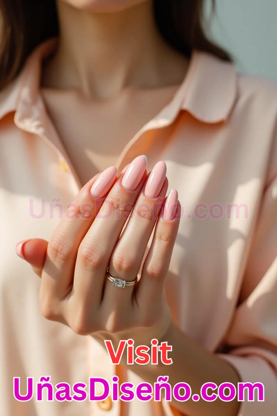 4. Manicura Francesa Inversa Melocotón (2)